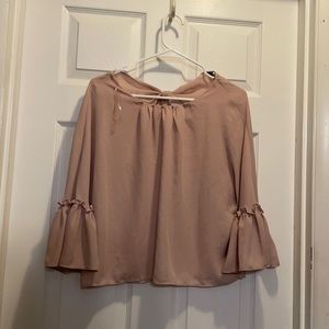 Light pink/mauve dress top